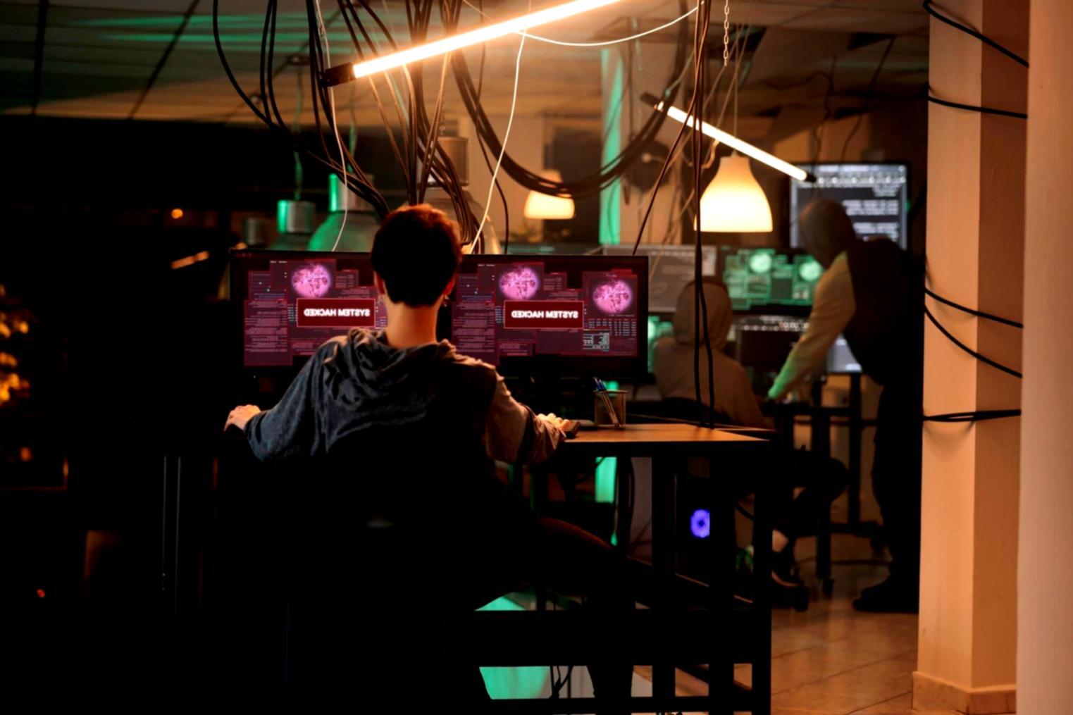 Code review session on laptop screen